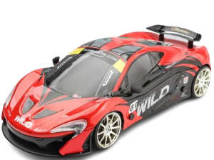 Auto wyścigowe zdalnie sterowane MACLAREN RC czarny skala 1:16  