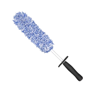 Szczotka do czyszczenia mycia felg  niebieska