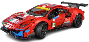 Zabawka dla dzieci Klocki auto Model samochodu FERRARI 488 1677
