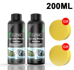 Zestaw do regeneracji polerowania lamp reflektorów 200ml