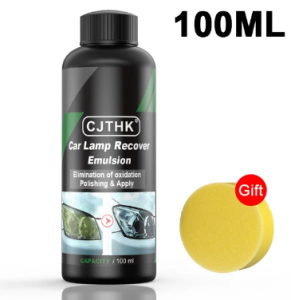 Zestaw do regeneracji polerowania lamp reflektorów 100ml