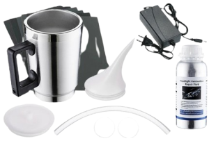 Zestaw do regeneracji lamp reflektorów samochodowych