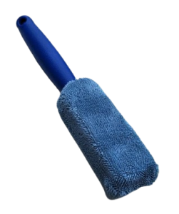 Szczotka do czyszczenia mycia samochodu niebieska