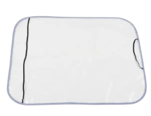 Osłona ochraniacz na fotel samochodowy szary