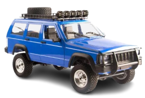 Auto terenowe zdalnie sterowane offroad RC niebieski skala 1:12