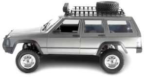 Auto terenowe zdalnie sterowane offroad RC szary skala 1:12 