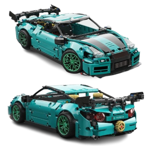 Zabawka dla dzieci klocki auto Model samochodu NISSAN GTR 1001 