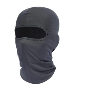 Kominiarka pod kask na motocykl szara