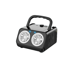 Przenośna maszyna do tworzenia baniek mydlanych w kolorze czarnym 