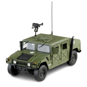 Zabawka dla dzieci auto Model wojskowego samochodu HUMMER H1  w skali 1:18