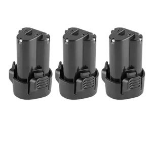 Zestaw trzech akumulatorów 10.8V 4.0Ah do elektronarzędzi    