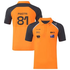Polo McLaren F1 Team Piastri 81 Męska Koszulka Kibica Formuły 1 