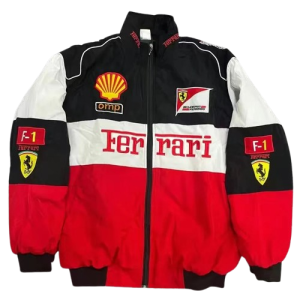 Vintage Ferrari F1 Racing Jacket Kurtka Teamowa