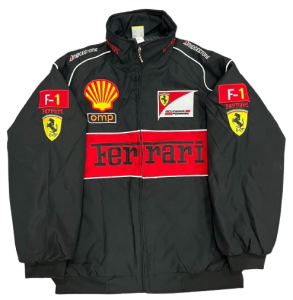 Vintage Ferrari F1 Racing Jacket Kurtka Teamowa 