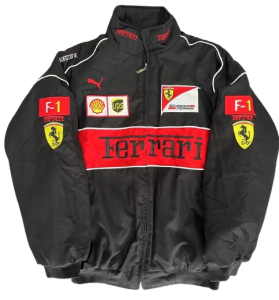 Vintage Ferrari F1 Team Kurtka Racingowa