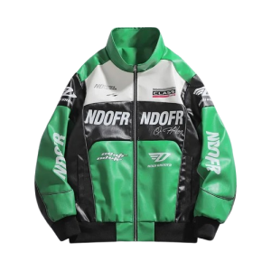 Skórzana Kurtka Motocyklowa Racingowa NDOFR  