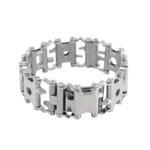 Wielofunkcyjna Bransoletka Narzędziowa  29 w 1  Niezbędnik EDC zawsze pod ręką 