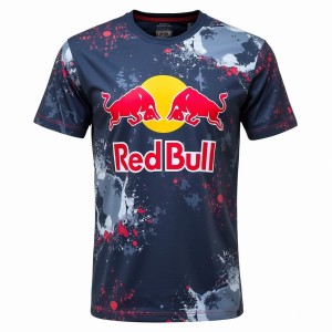 Męska Koszulka Red Bull Racing Krótki Rękaw dla Fanów F1