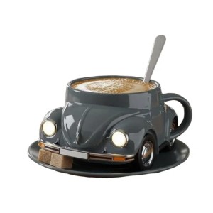 Kubek do Kawy w Kształcie Klasycznego Samochodu Retro Garbus