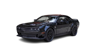 Zabawka dla dzieci auto Model samochodu DODGE CHALLENGER SRT czarny skala 1:32