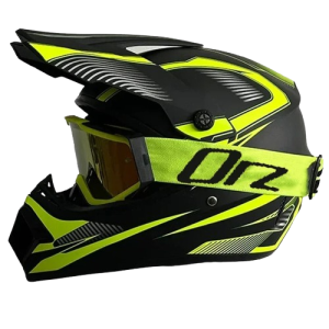 Kask Cross Enduro ORZ z Goglami – Lekki Kask Motocyklowy ABS+PC 