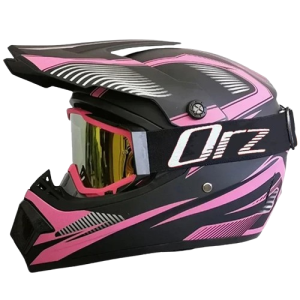 Kask Cross Enduro ORZ z Goglami – Lekki Kask Motocyklowy ABS+PC 