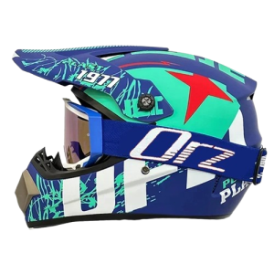 Kask Cross Enduro ORZ z Goglami – Lekki Kask Motocyklowy ABS+PC 