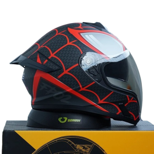 Kask Motocyklowy Szczękowy Modułowy z Podwójną Blendą – Atrakcyjne Grafiki, DOT