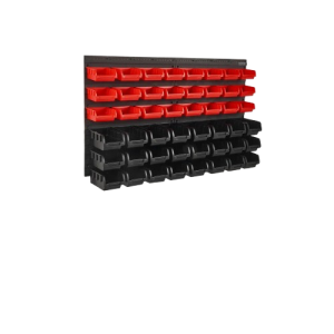 Tablica Narzędziowa Organizer Warsztatowy – Ścianka z Kuwetami i Hakami na Śruby 95 x 54cm