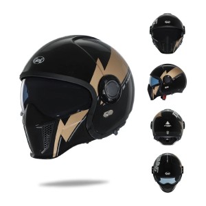 Kask Motocyklowy Modułowy 4w1 Atest DOT/ECE Jeden Kask Cztery Style Jazdy