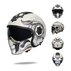Kask Motocyklowy Modułowy 4w1 Atest DOT/ECE Jeden Kask Cztery Style Jazdy