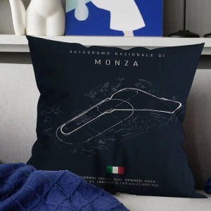 Poszewka na Poduszkę F1 Dekoracyjna Poszewka Dwustronna Pluszowa 