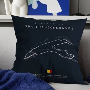 Poszewka na Poduszkę F1 Dekoracyjna Poszewka Dwustronna Pluszowa 