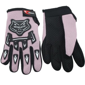 Dziecięce Rękawice Motocyklowe Letnie Pełne Palce Ochraniacze Kłykci  Motocross Enduro 