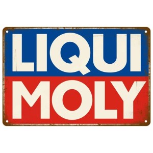 Metalowy Szyld Retro Liqui Moly – Tabliczka Dekoracyjna do Garażu 20x30 cm