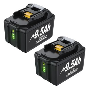 Akumulator 18V 9.5Ah do Makita BL1830 BL1860B BL1850 – Mocny Zamiennik Li-Ion 2szt.