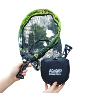 kładany Podbierak Wędkarski z Krótkim Uchwytem 30cm