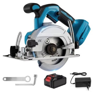 Bezszczotkowa Piła Tarczowa 125mm 1000W + Akumulator Zestaw 21V 