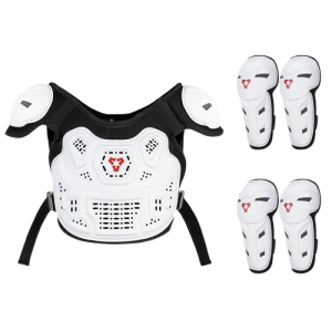 Zestaw Ochraniaczy Motocyklowych dla Dzieci S-171B Zbroja, Łokcie i Kolana 4-8 lat