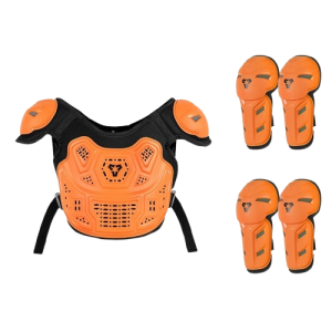 Zestaw Ochraniaczy Motocyklowych dla Dzieci S-171B Zbroja, Łokcie i Kolana 4-8 lat