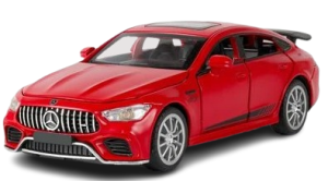 Zabawka dla dzieci auto Model samochodu MERCEDES-BENZ GT63S czerwony skala 1:32  
