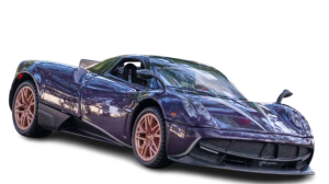 Zabawka dla dzieci auto Model samochodu PAGANI HUAYRA fioletowy skala 1:32 