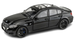 Zabawka dla dzieci auto Model samochodu BMW 320i czarny skala 1:32